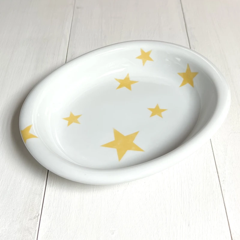 小夏オリジナル　スター・黄色　グラタン皿