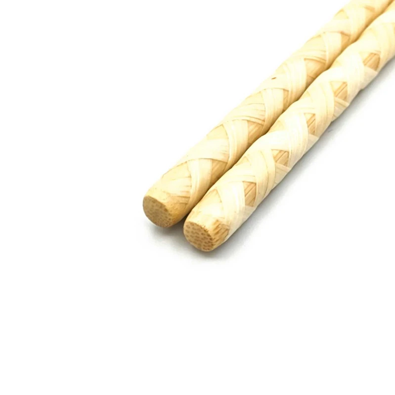 籃胎漆器箸　ナチュラル　クリア 2枚目