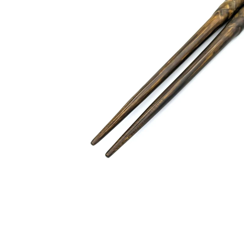 籃胎漆器箸　ナチュラル　溜 1枚目