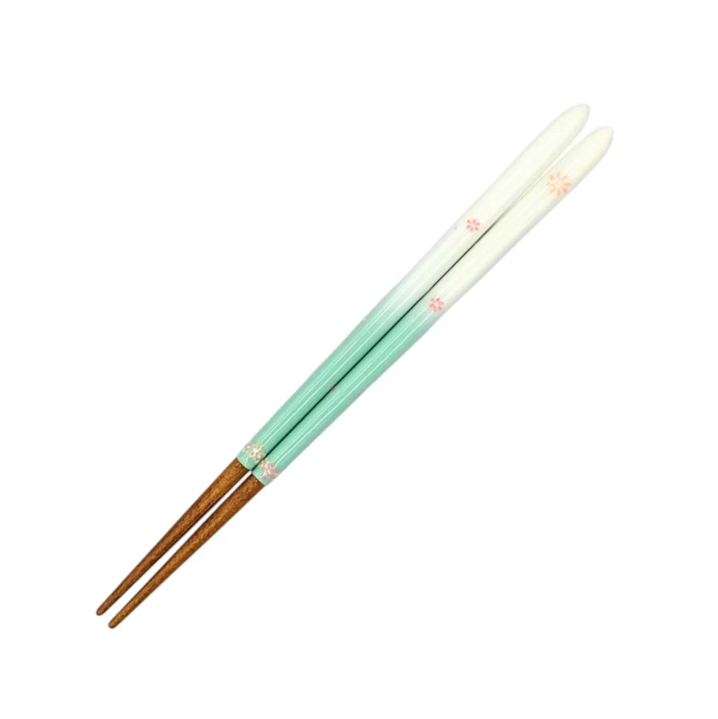 若狭塗箸　子供箸　日曜日のおでかけ(青)　18cm 3枚目