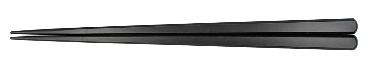 若狭塗箸　うるし太箸　黒(一半)