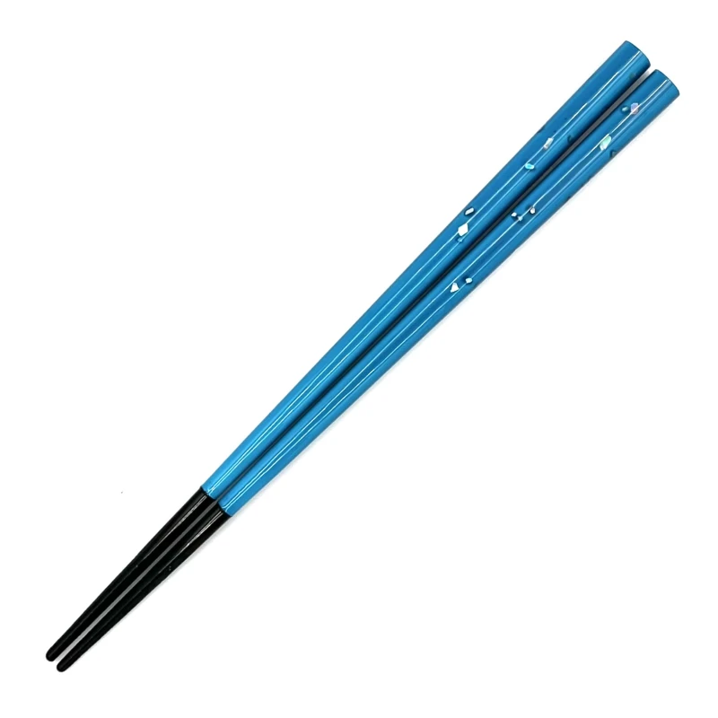 若狭塗箸　海の煌めき　青(中) 3枚目