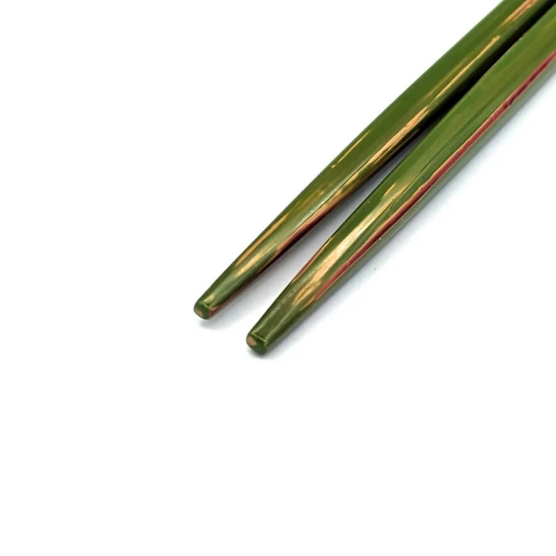 新潟漆器利休箸　葉桜(中) 2枚目
