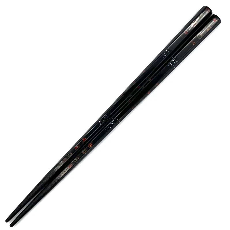 津軽塗　六角螺鈿唐塗一面とばし　先乾漆(大) 3枚目