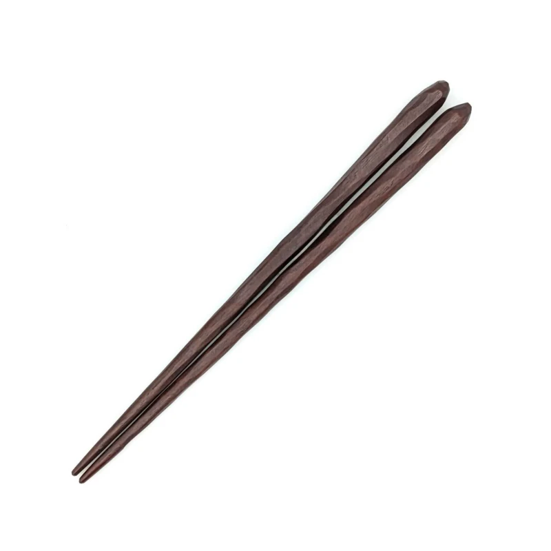 けずり子供箸　拭漆　18cm 3枚目
