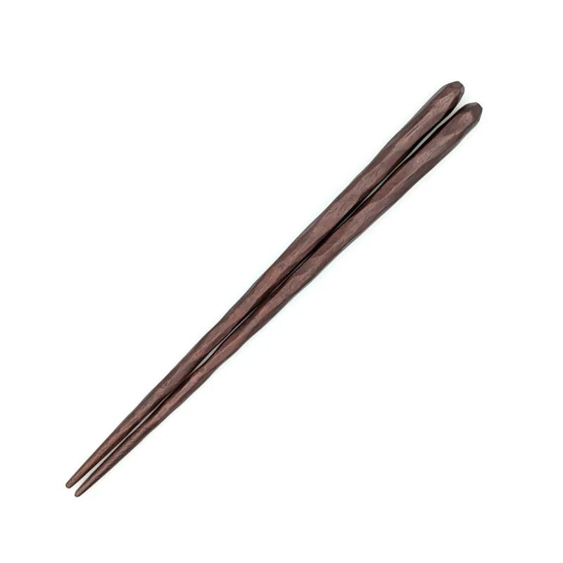 けずり子供箸　拭漆　19cm 3枚目
