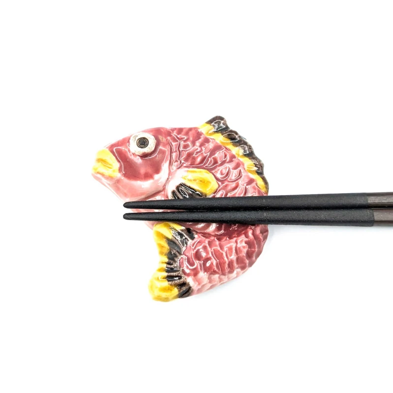 九谷焼箸置　鯛 2枚目