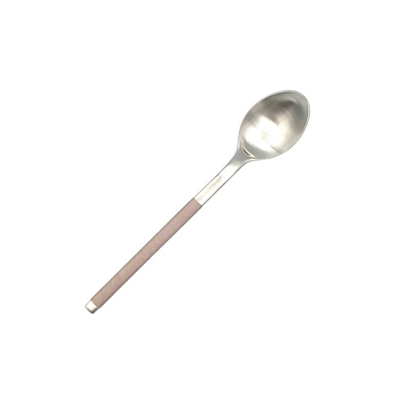 布着せカトラリーコージーティースプーン　ピンク