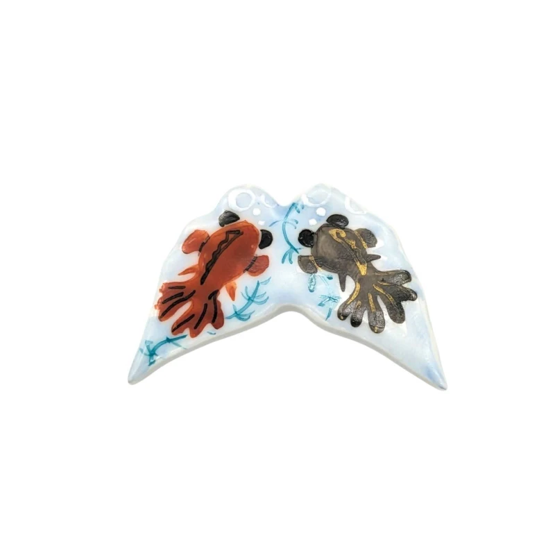 京焼　箸置　ゆらゆら金魚