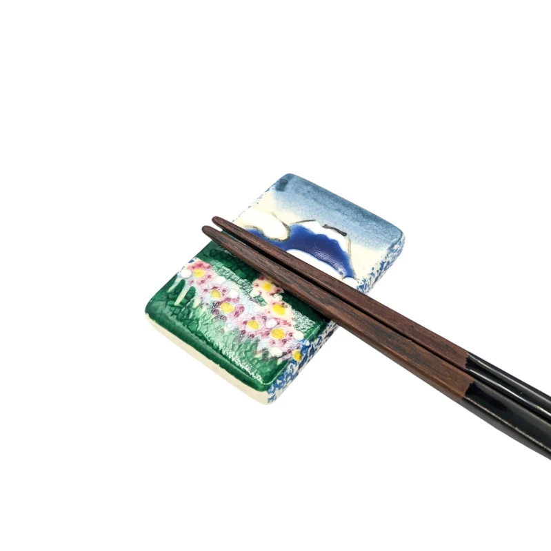 京焼　箸置　富士景色　夏 2枚目
