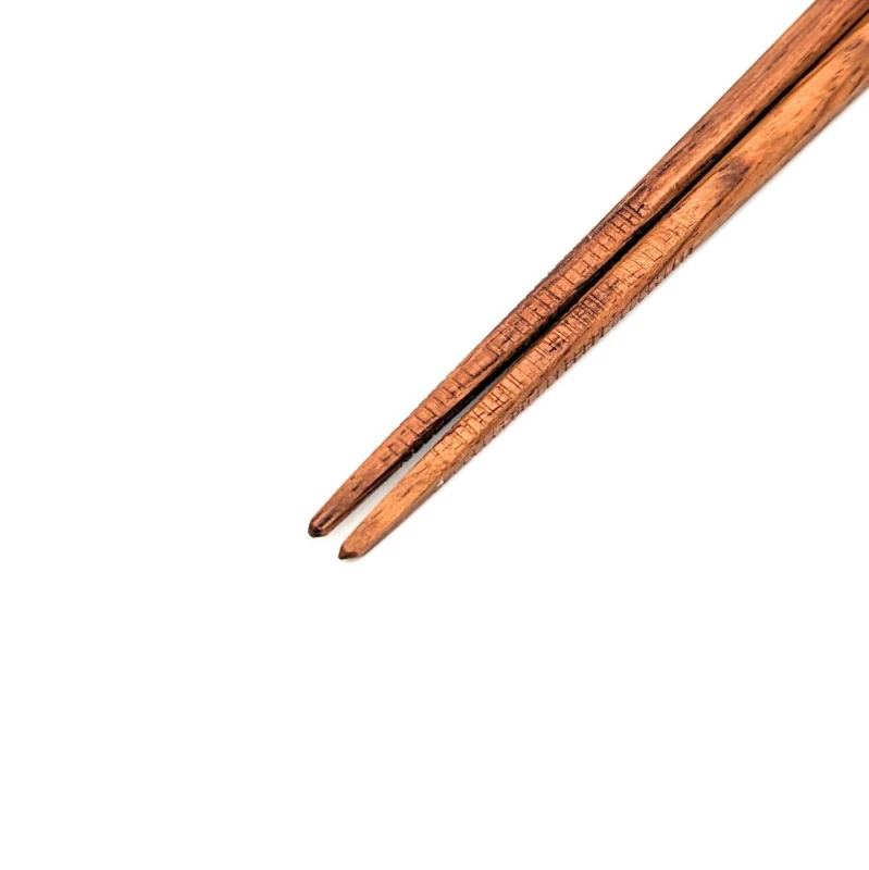 八角先角溝打ち　紫檀(中) 1枚目