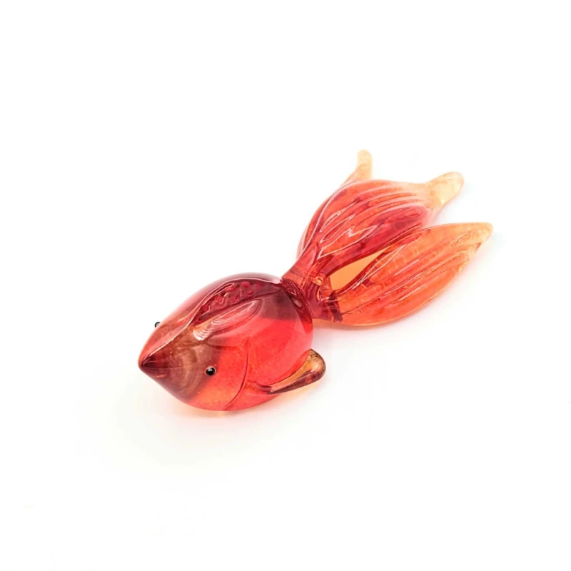 ガラス箸置　金魚