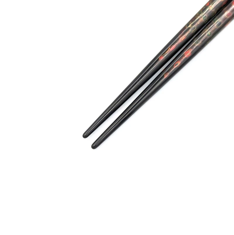 津軽塗箸　唐塗　呂　28cm 1枚目
