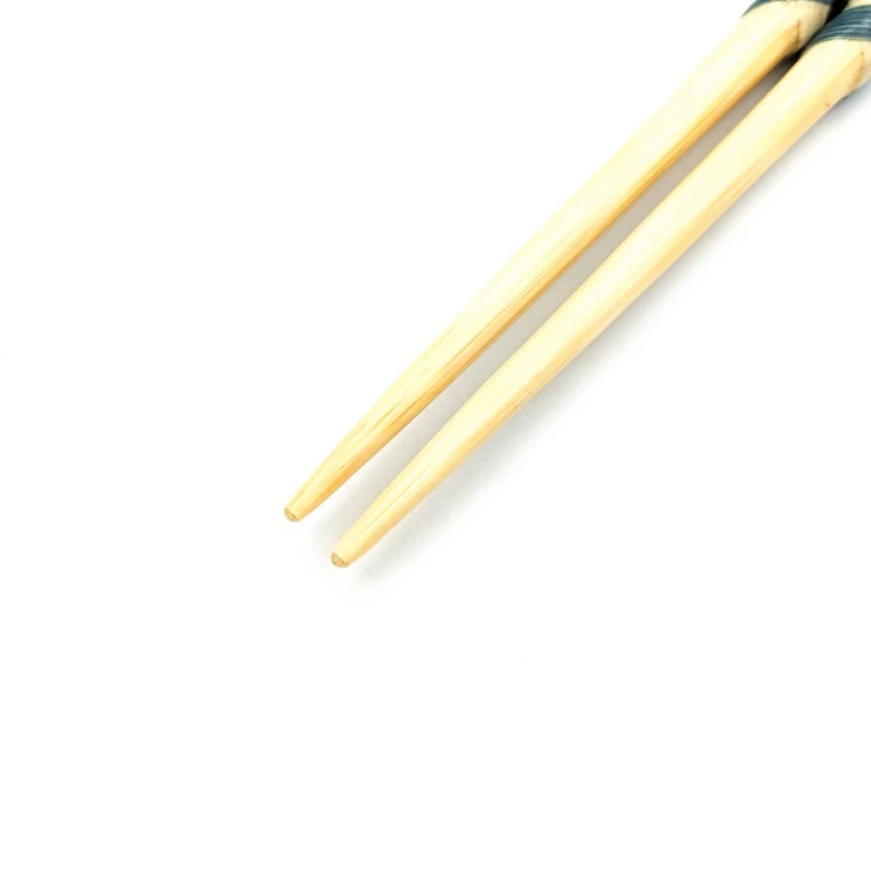 籃胎漆器箸 草木染め 藍 1枚目