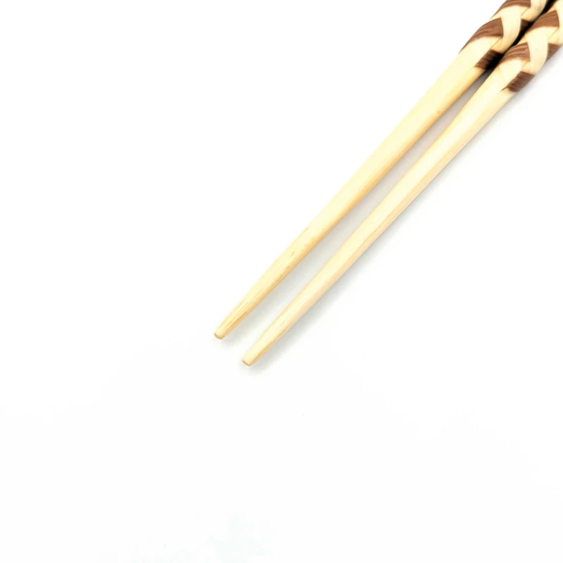 籃胎漆器箸 草木染め 虎杖(イタドリ) 1枚目