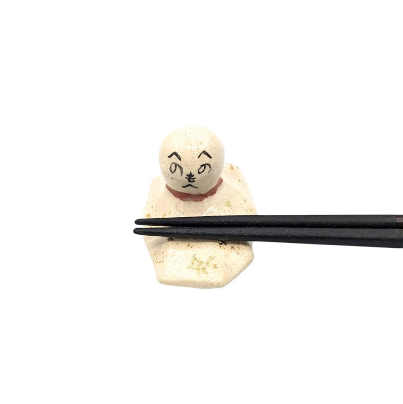 京焼　箸置　てるてる坊主 2枚目