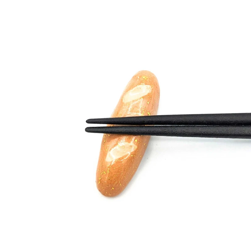 京焼 箸置 フランスパン 2枚目