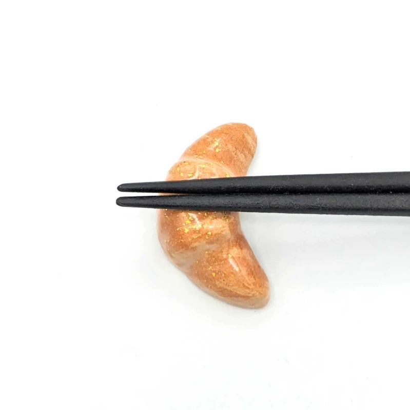 京焼 箸置 クロワッサン 2枚目