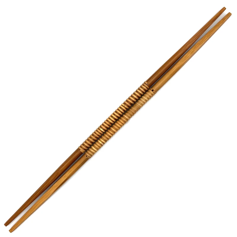 薩摩竹　煤竹藤巻両細箸　30cm 2枚目
