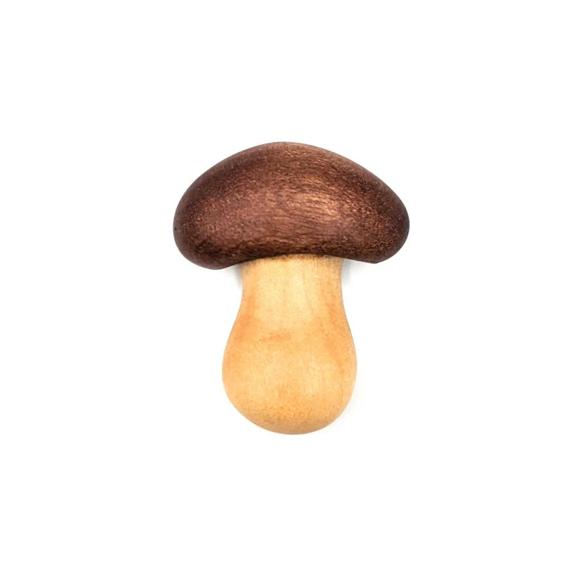 箸置　きのこ　赤木＋白木