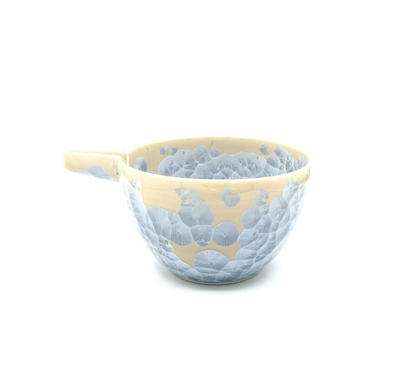 片口酒器　花結晶　銀藤 2枚目