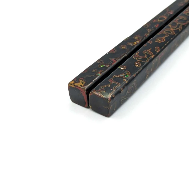 木曽塗箸　総堆朱(大) 2枚目