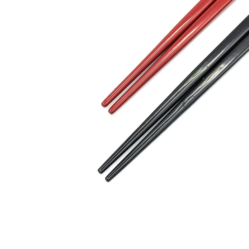 【送料無料】木曽塗箸　堆朱帯　夫婦箸セット【桐箱入】 1枚目