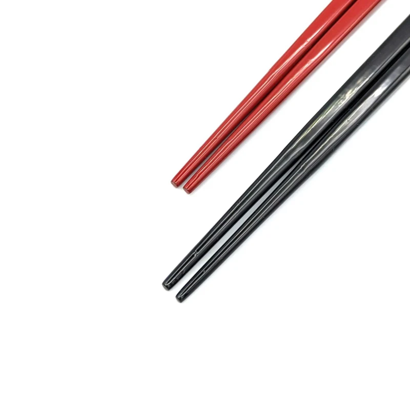 【送料無料】木曽塗箸　流紋堆朱　夫婦箸セット【桐箱入】 1枚目