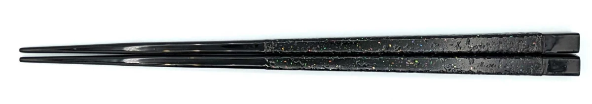 木曽塗箸 青貝帯(大)