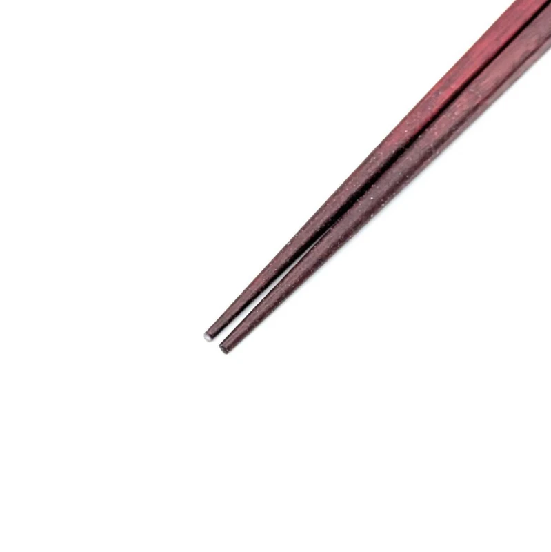 食洗機対応　若狭塗箸　螺鈿　宝山　朱(中) 1枚目