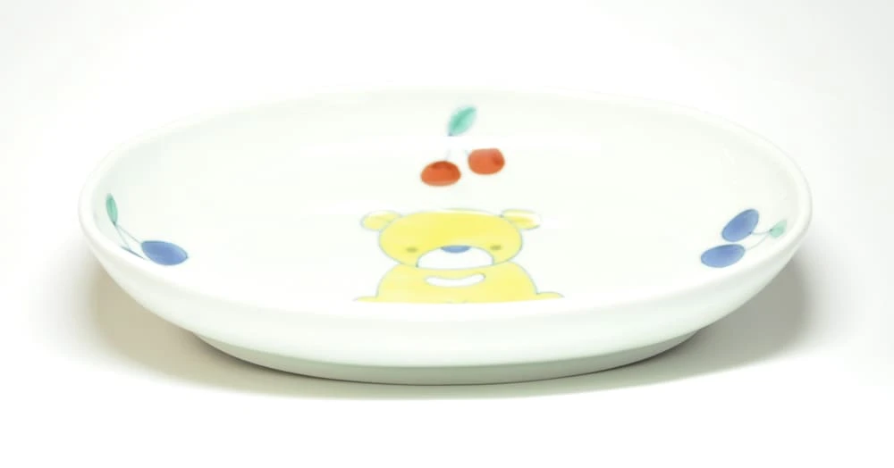 康創窯　カレー皿　(くま) 3枚目