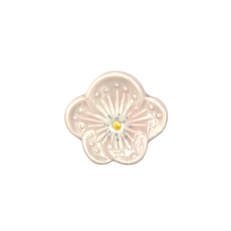 京焼　箸置　梅の花