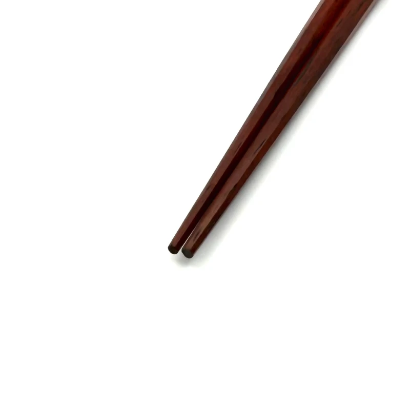 京都銘木箸　八角　紅紫檀（大） 1枚目