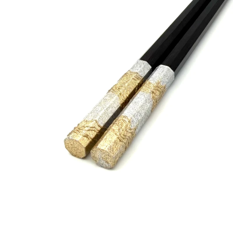 八角金銀筒描き(大) 2枚目