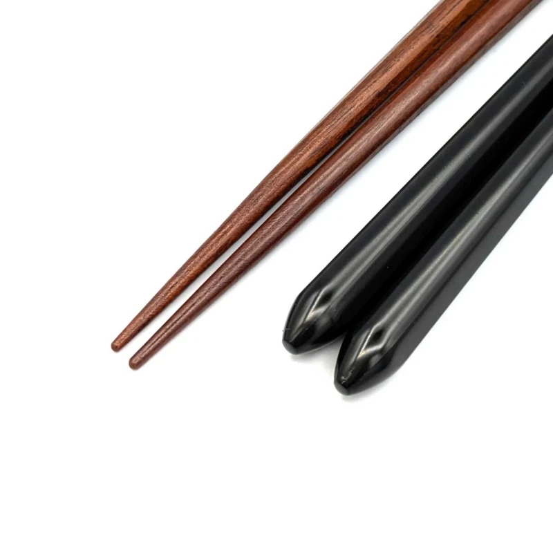 塗ふところ箸セット 小梅(紫) 3枚目