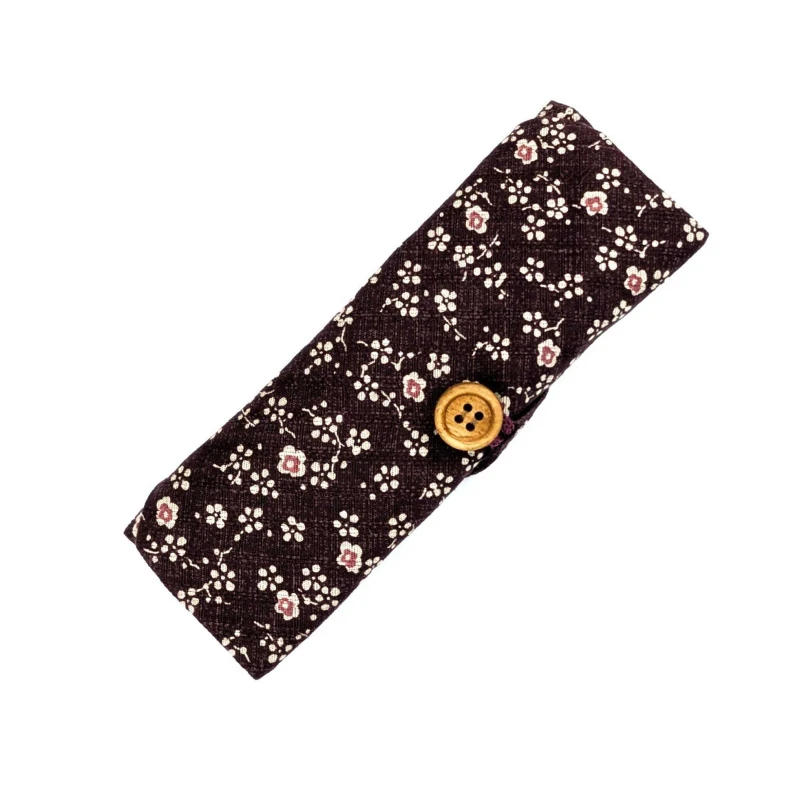 塗ふところ箸セット 小梅(紫) 5枚目