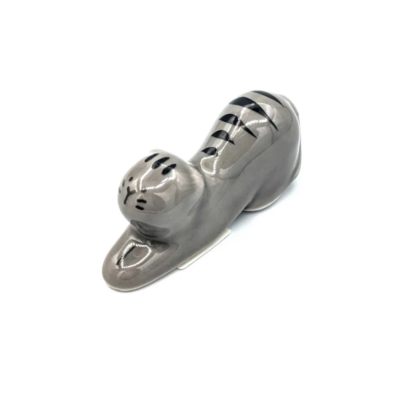 波佐見焼箸置 ねこ サバトラ