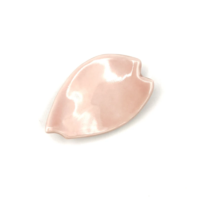 京焼 ピンク桜 花びら形