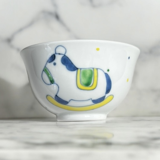 康創窯　茶碗　(木馬)