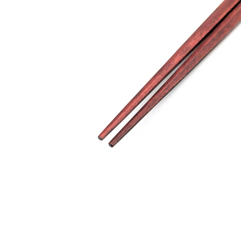 六角　ミズメザクラ　朱スリ(中) 1枚目