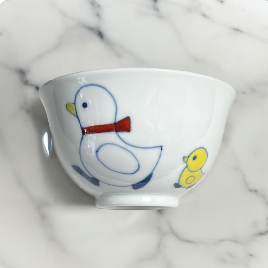 康創窯　茶碗　(あひる)