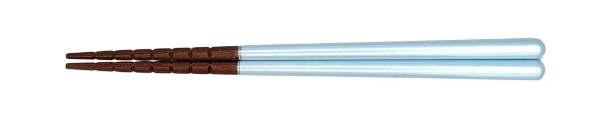 究極のすべらないおはし　パステルブルー　18cm