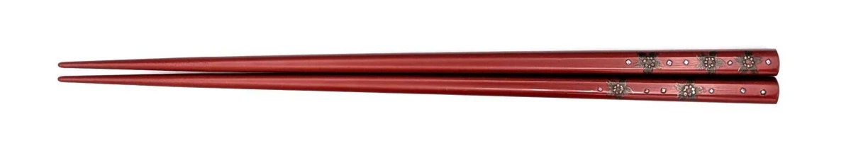 八雲塗箸　桜ちらし(中)