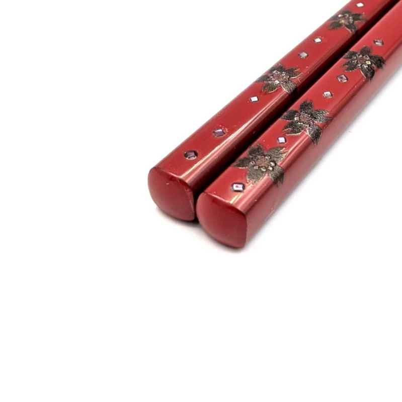 八雲塗箸　桜ちらし(中) 2枚目