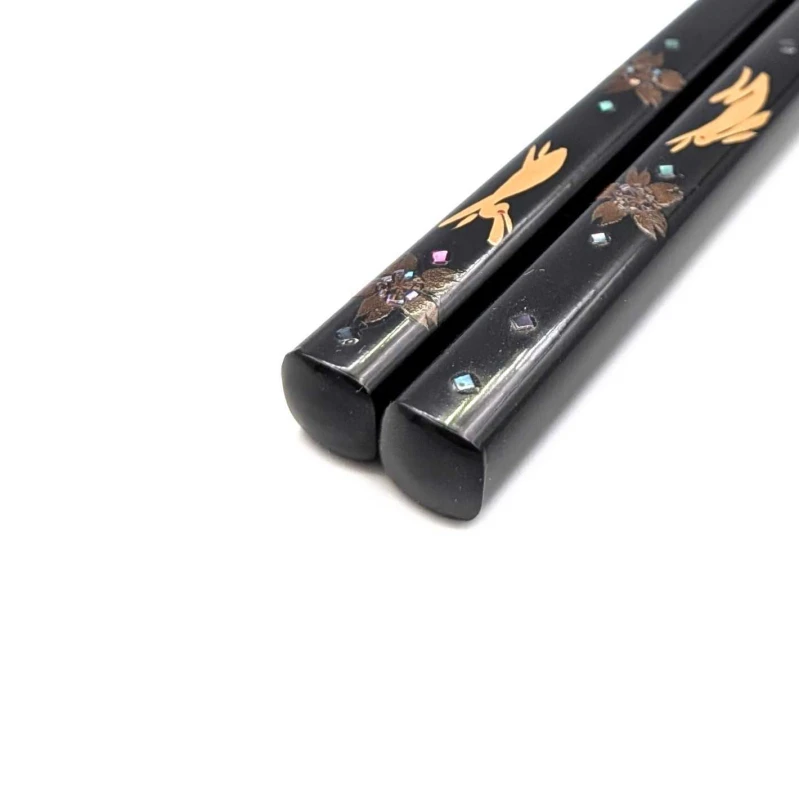 八雲塗箸 桜うさぎ(大) 2枚目