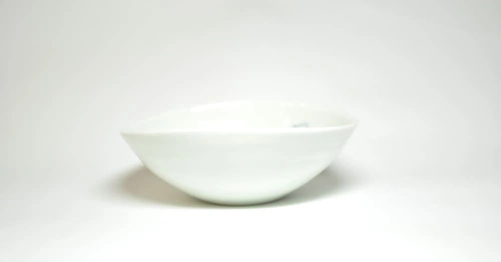 康創窯　変形小鉢　(あひる) 2枚目