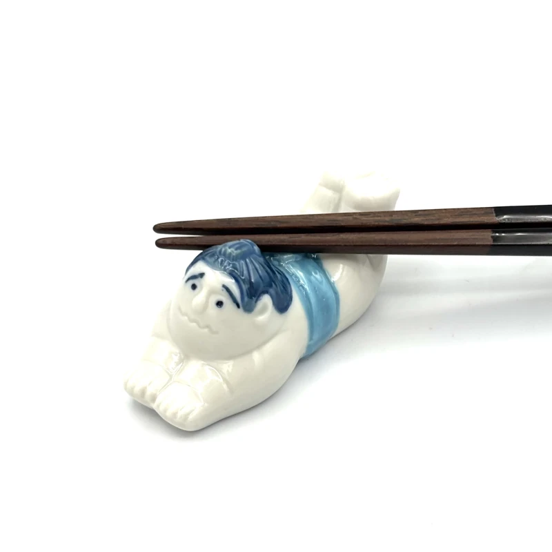 相撲　箸置　まわし青 3枚目