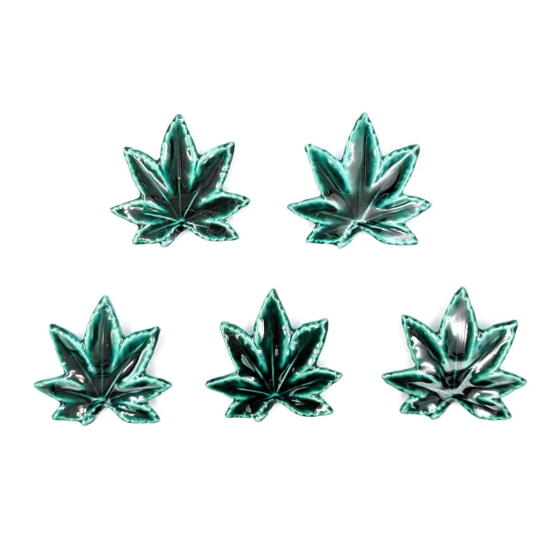 京焼 箸置 楓 5個セット