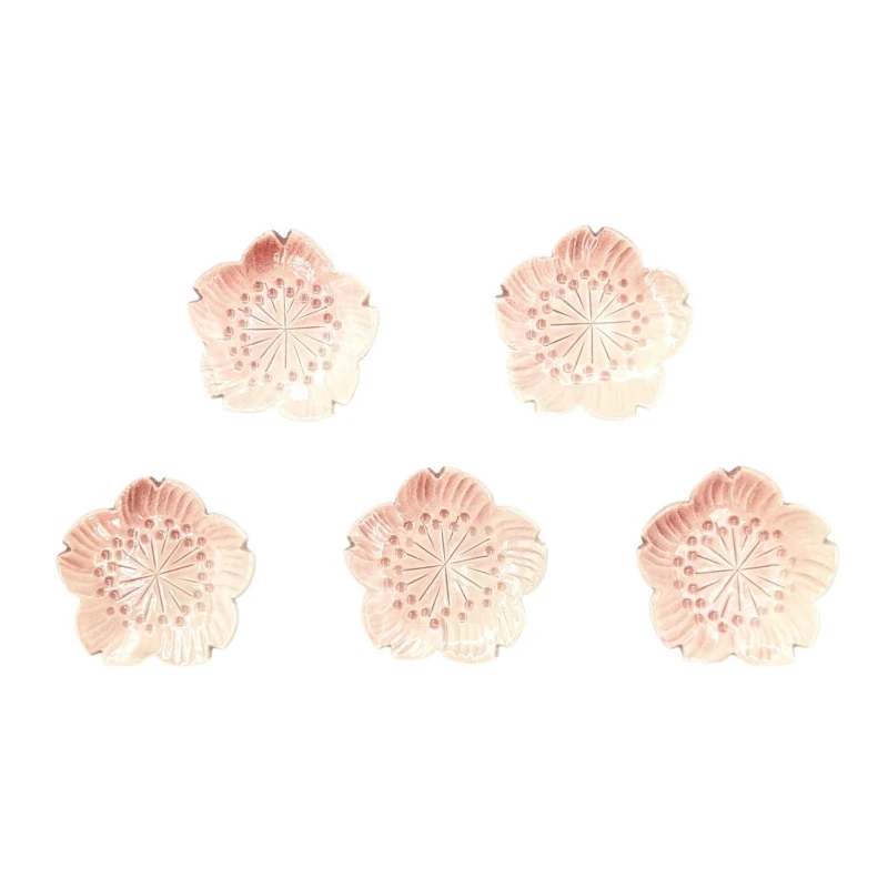 京焼 箸置 花いろ 5個セット