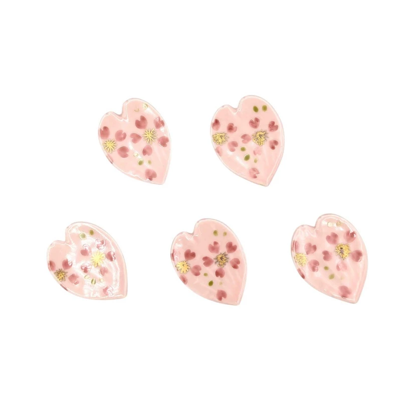 京焼　箸置　桜さくら　5個セット